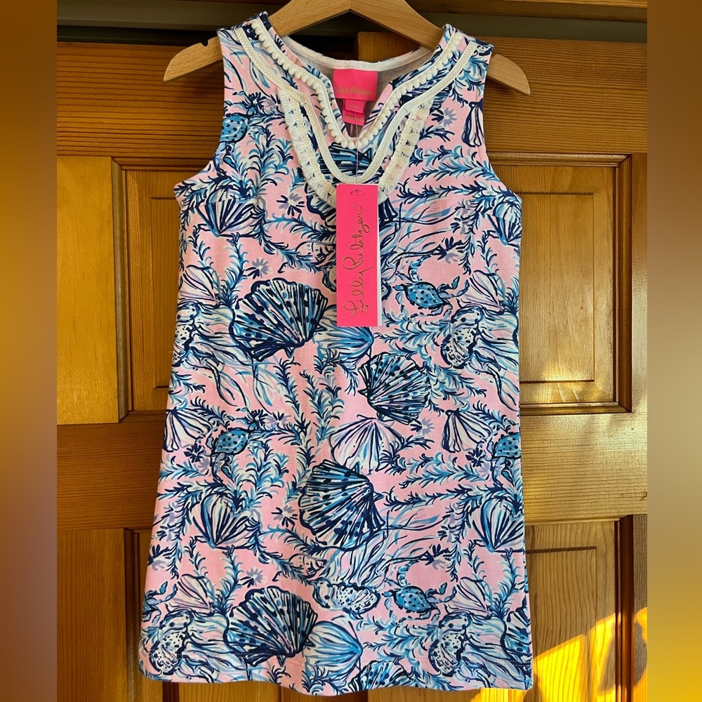 NWT Lilly Pulitzer Mini Harper Shift in Magnolia Lilac A Little Jelly Sz S